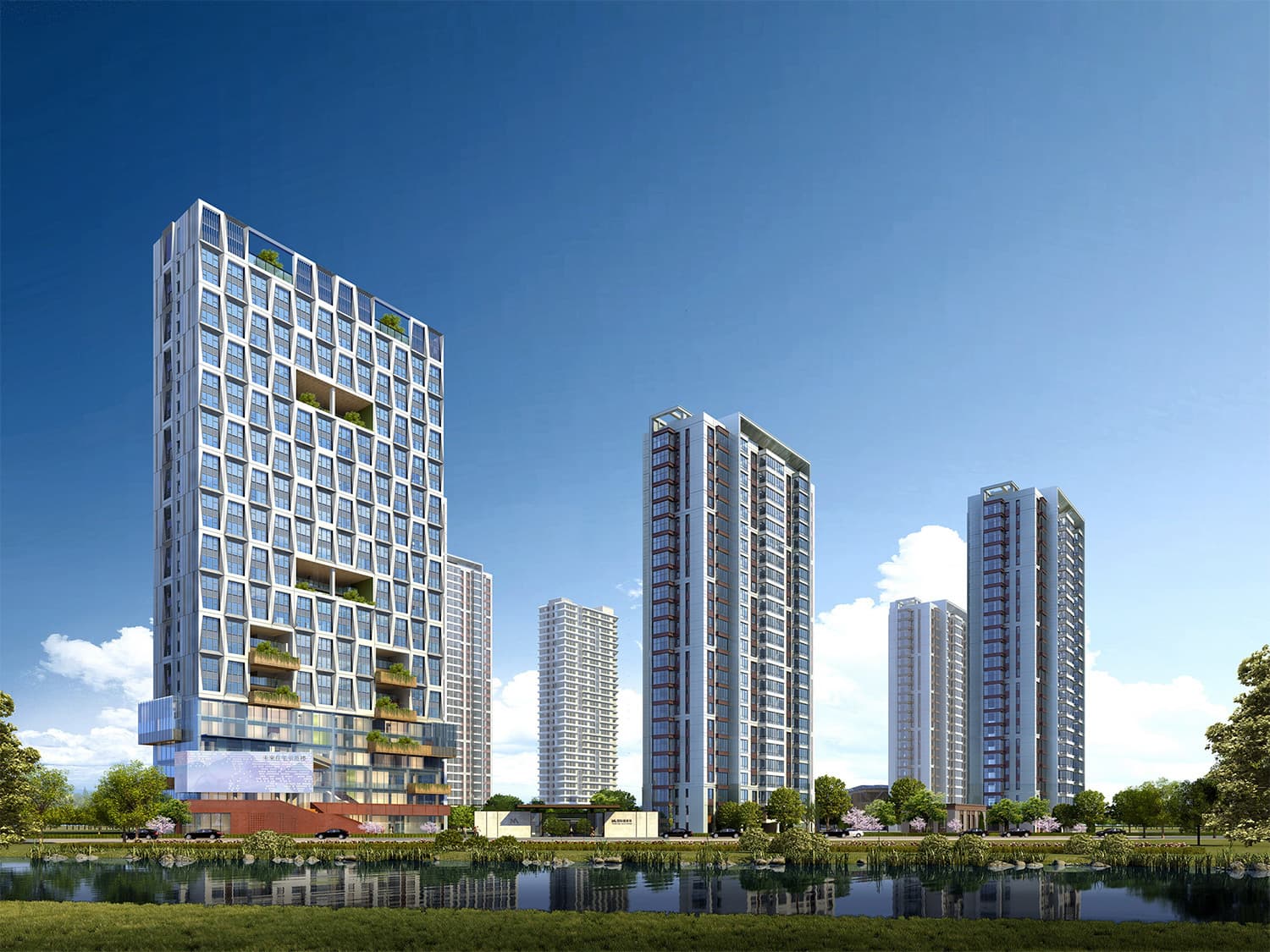 高层建筑幕墙巡检背景